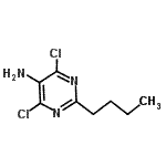 CAS#: 61456-99-3, 2-Butyl-4,6-Dichloro-5-Pyrimidinamine