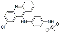 CAS 登录号：61462-73-5， N-[4-[(2-氯-9-吖啶基)氨基]苯基]甲烷磺酰胺