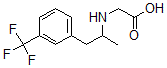 CAS 登录号：61471-64-5， 1-(3-三氟甲基苯基)-2-(2-羧甲基)氨基丙烷