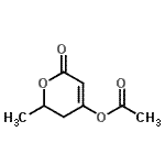 CAS#: 614718-19-3, 2-Methyl-6-oxo-3,6-dihydro-2H-pyran-4-yl acetate