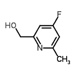 CAS#: 614752-49-7, (4-Fluoro-6-methyl-2-pyridinyl)methanol