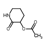 CAS#: 614754-01-7, 2-Oxo-3-piperidinyl acetate