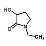 CAS#: 614754-22-2, 1-Ethyl-3-hydroxy-2-pyrrolidinone
