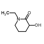 CAS#: 614754-23-3, 1-Ethyl-3-hydroxy-2-piperidinone