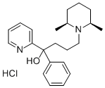 CAS#: 61477-94-9, 4-[(2R,6S)-2,6-Dimethyl-1-Piperidyl]-1-Phenyl-1-Pyridin-2-Yl-Butan-1-Ol Hydrochloride