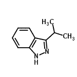 CAS#: 61485-19-6, 3-Isopropyl-1H-Indazole