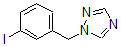 CAS#: 615534-73-1, 1-[(3-Iodophenyl)Methyl]-1H-1,2,4-Triazole