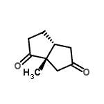CAS#: 615556-84-8, (3aR,6aS)-6a-Methylhexahydro-1,5-pentalenedione