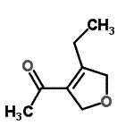 CAS 登录号：615562-28-2， 1-(4-乙基-2,5-二氢-3-呋喃基)乙酮
