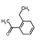 CAS#: 615562-29-3, 1-(2-Ethyl-1,4-cyclohexadien-1-yl)ethanone