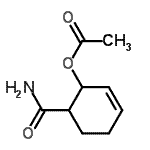 CAS 登录号：615568-61-1， 6-氨基甲酰-2-环己烯-1-基乙酸酯