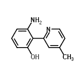 CAS#: 615572-75-3, 3-Amino-2-(4-methyl-2-pyridinyl)phenol