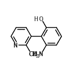 CAS#: 615572-94-6, 3-Amino-2-(2-methyl-3-pyridinyl)phenol