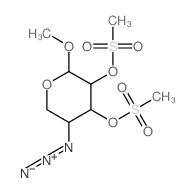 CAS#: 6160-92-5, Methyl 4-Azido-2-O,3-O-Bis(Methylsulfonyl)-4-Deoxy-alpha-D-Xylopyranoside