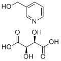 CAS#: 6164-87-0, 3-Hydroxymethylpyridinium hydrogen L(+)-Tartaric Acid Salt