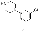 CAS 登录号：61655-58-1， 2-氯-6-(1-哌嗪基)吡嗪单盐酸盐