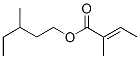CAS 登录号：61692-81-7， 3-甲基戊基 2-甲基巴豆酸酯