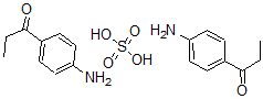 CAS 登录号：6170-26-9， 对氨基苯丙酮硫酸盐