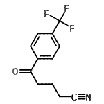 CAS#: 61718-86-3, 5-Oxo-5-[4-(Trifluoromethyl)Phenyl]Pentanenitrile