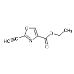 CAS#: 617705-26-7, Ethyl 2-ethynyl-1,3-oxazole-4-carboxylate