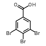 CAS#: 618-74-6, 3,4,5-Tribromobenzoic Acid