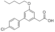CAS#: 61888-64-0, 4'-Chloro-5-Pentoxy-3-Biphenylacetic Acid