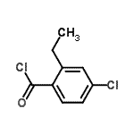 CAS#: 618891-97-7, 4-Chloro-2-ethylbenzoyl chloride