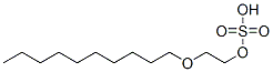 CAS#: 61894-66-4, Sulfuric Acid Hydrogen 2-(Decyloxy)Ethyl Ester