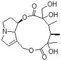 CAS 登录号：6190-25-6， 歪千里光碱