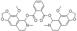 CAS#: 6190-36-9, Cotarnine Phthalate