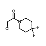CAS 登录号：619254-09-0， 2-氯-1-(4,4-二氟-1-哌啶基)乙酮