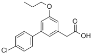 CAS#: 61927-06-8, 4'-Chloro-5-Propoxy-3-Biphenylacetic Acid