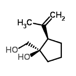 CAS#: 619297-12-0, (1R,2R)-1-(Hydroxymethyl)-2-isopropenylcyclopentanol