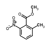 CAS 登录号：61940-22-5， 甲基2-甲基-6-硝基苯甲酸酯