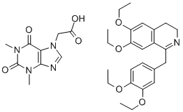 CAS 登录号:61954-97-0, 屈他维林-茶碱-7-乙酸酯
