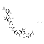 CAS#: 61968-53-4, Disodium 7,7'-(Carbonyldiimino)Bis{4-Hydroxy-3-[(2-Hydroxy-5-Nitrophenyl)Diazenyl]-2-Naphthalenesulfonate}
