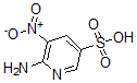 CAS 登录号：62009-38-5， 6-氨基-5-硝基-3-吡啶磺酸