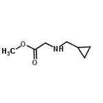 CAS 登录号：6201-01-0， 甲基N-(环丙基甲基)甘氨酸酯