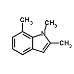 CAS#: 620175-89-5, 1,2,7-Trimethyl-1H-indole