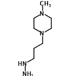 CAS 登录号：62040-85-1， 1-(3-肼基丙基)-4-甲基哌嗪
