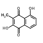 CAS#: 62042-67-5, 2,5-Dihydroxy-3-Methyl-1,4-Naphthoquinone