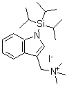 CAS#: 620598-21-2, N,N,N-Trimethyl[1-(triisopropylsilyl)-1H-indol-3-yl]methanaminium iodide