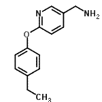 CAS#: 620608-68-6, 1-[6-(4-Ethylphenoxy)-3-pyridinyl]methanamine