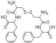 CAS#: 62130-80-7, N-(2-Amino-3-((2-amino-3-((1-carboxy-2-phenylethyl)amino)-3-oxopropyl)dithio)propanoyl)phenylalanine