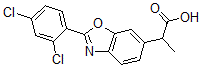 CAS 登录号：62143-78-6， 2-(2,4-二氯苯基)-alpha-甲基-6-苯并恶唑乙酸