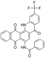 CAS#: 6219-97-2, N-[5,8,13,14-Tetrahydro-5,8,14-Trioxo-11-(Trifluoromethyl)Naphth[2,3-c]Acridin-6-Yl]Benzamide