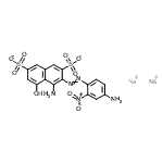 CAS#: 6222-42-0, Disodium 4-Amino-3-[(4-Amino-2-Nitrophenyl)Diazenyl]-5-Hydroxy-2,7-Naphthalenedisulfonate