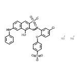 CAS#: 6222-58-8, Disodium 6-Anilino-3-{[5-Chloro-2-(4-Sulfonatophenoxy)Phenyl]Diazenyl}-4-Hydroxy-2-Naphthalenesulfonate