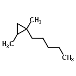 CAS#: 62238-04-4, 1,2-Dimethyl-1-Pentylcyclopropane