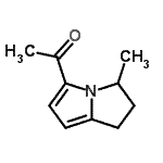 CAS#: 6225-66-7, 1-(3-Methyl-2,3-Dihydro-1H-Pyrrolizin-5-Yl)Ethanone